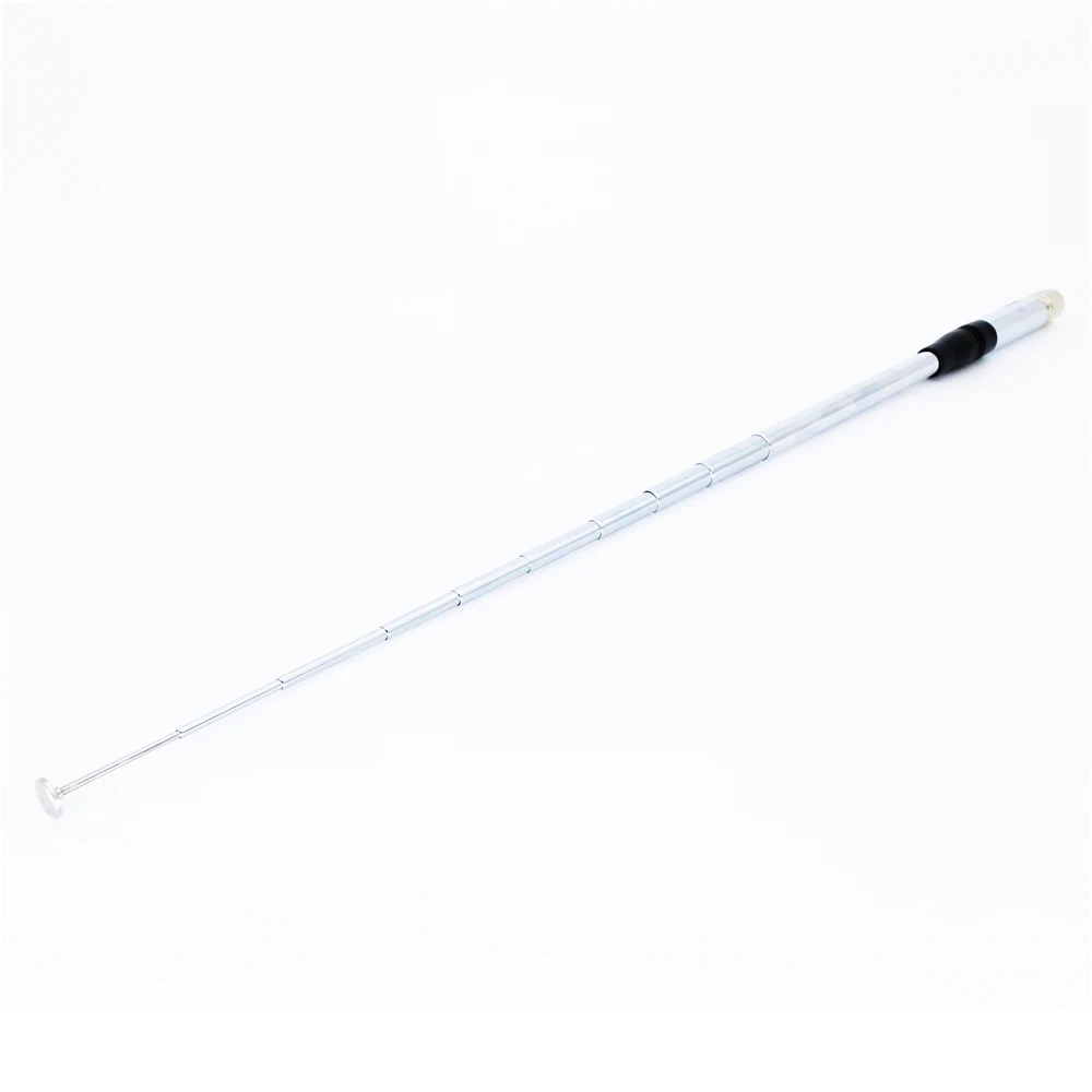 CB 27MHz TNC Antenna Connector 9 Inch to 51 Inch Telescopic Flexible Radio Handheld Antenna Radio Aerial P5V0