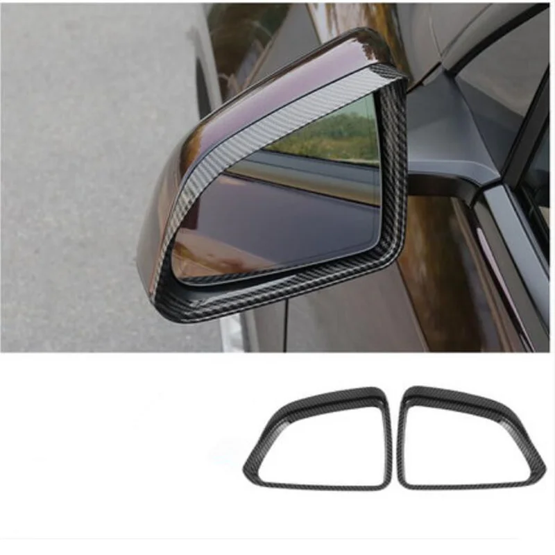 

For Tesla 3 /Y 2017 2018 2019 2020 2021 Car Rearview Mirror Eyebrow Rainproof Rain Protector Trims Cover Accessories