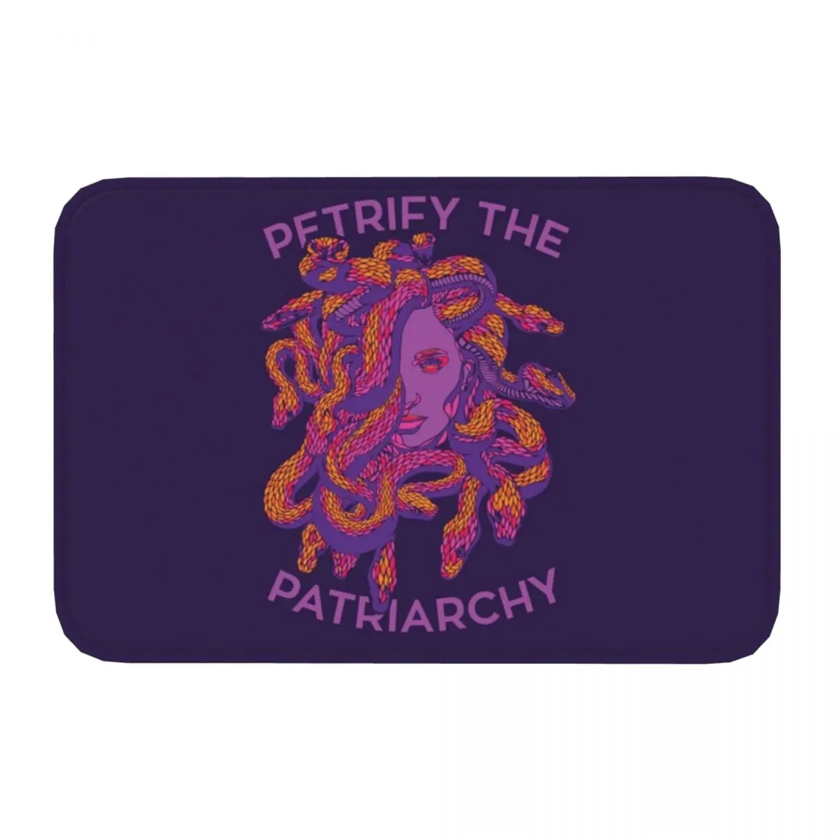Напольный коврик Petrify The Patriarchy для двери ванной греческой мифологии ковер входа в