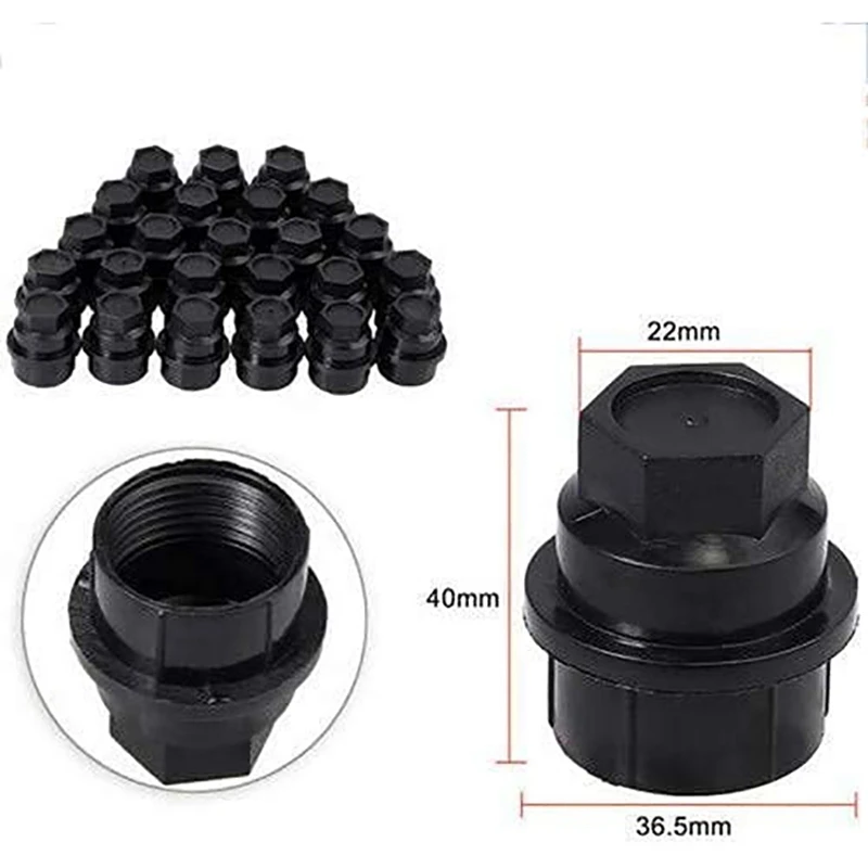 24Pcs Lug Nut Cap Covers For Chevrolet GMC 1500 2500 Full Siize Truck Replace 15646250 6116071 711025 99956 999561