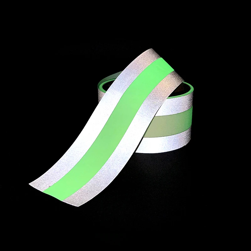 VOOFENG 10 часов фотолюминисцентная лента высокая Серебряная светоотражающая ткань