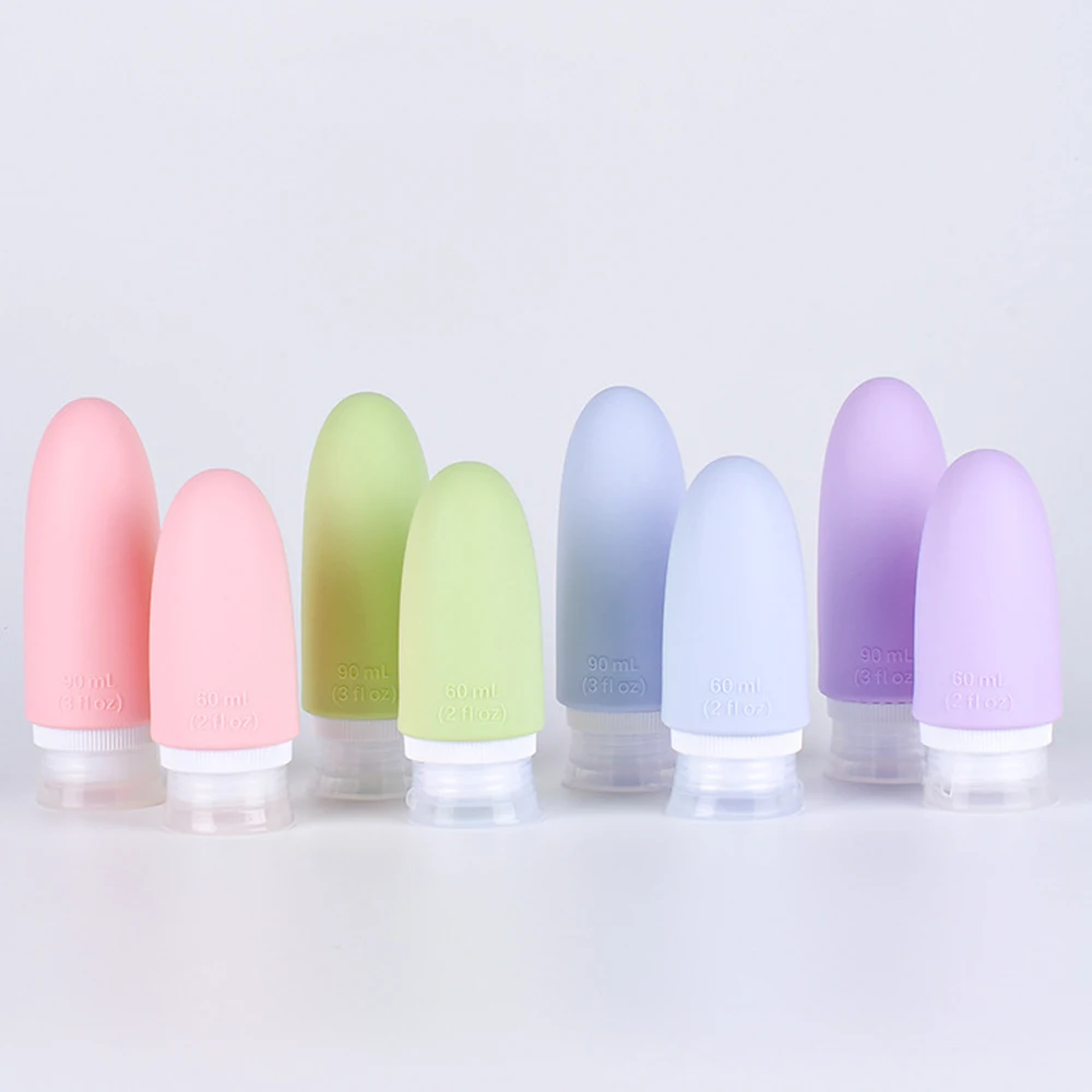 Силиконовая дорожная бутылка Переносная многоразовая Контейнер для лосьона