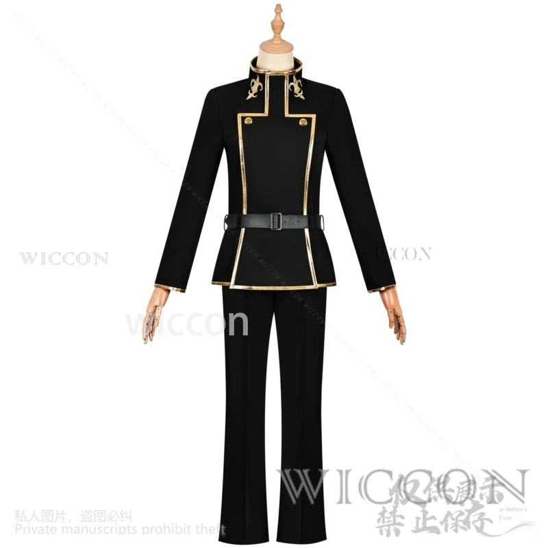 Аниме Codee Geasss Косплей Лелуш Лемерже Костюм DK Школьная форма Парики для Хэллоуина