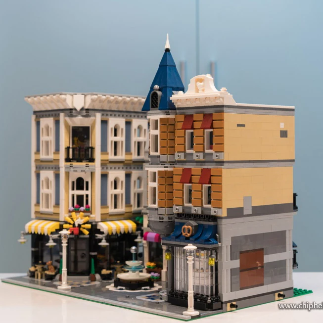 

Уличный вид Творческий эксперт сборка квадрат 4000 + шт модель Moc модульные дома строительные блоки кирпичи обучающая детская игрушка