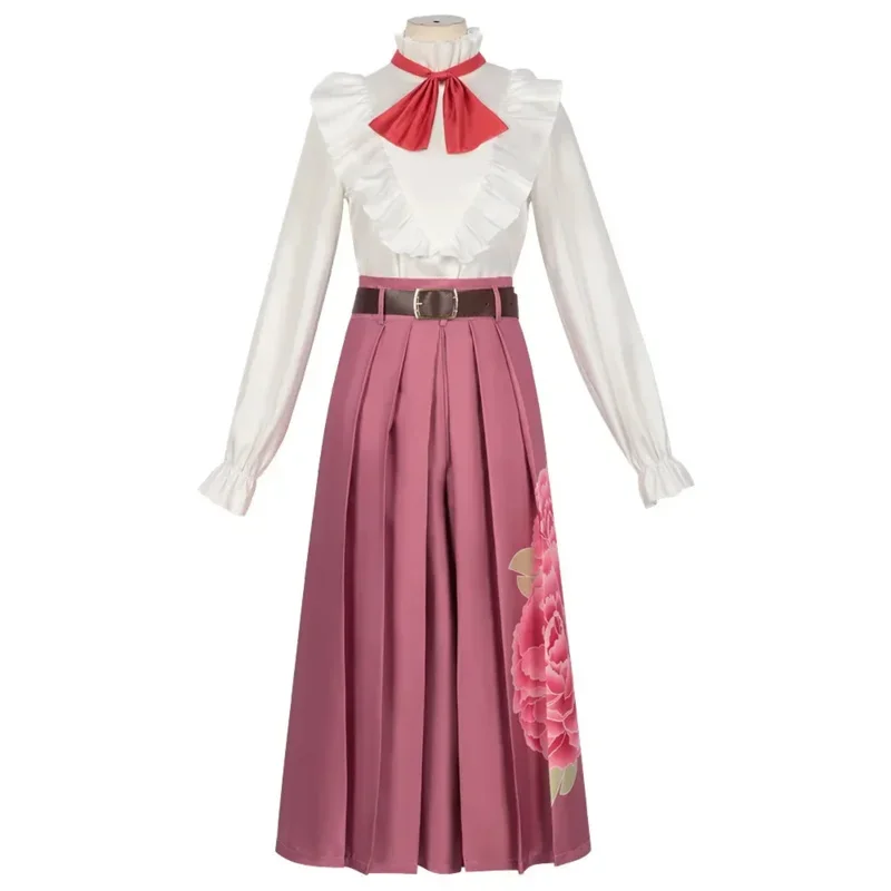 Nezuko Косплей Костюм Розовое Кимоно Конвенция с нарядами Аниме Новый $0 $ k