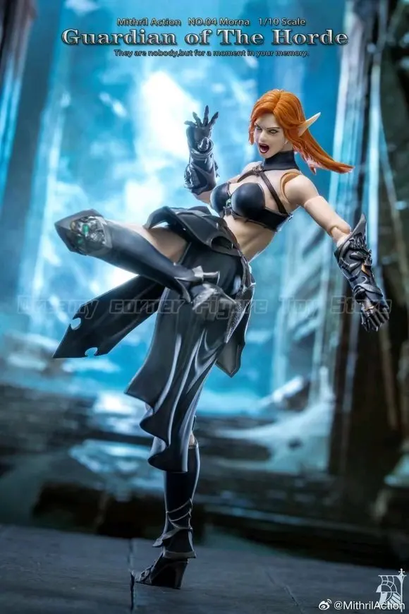 Фото 【В наличии】Оригинальная фигурка Mithril Action Guardian of The Horde 04 MORNA 1/10, коллекция игрушечных моделей №5
