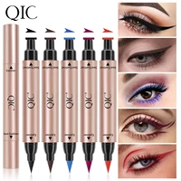 colour eyeliner stamp seal pen long lasting waterproof blue eye liner liquid black pencil make up for women cosmetics tool