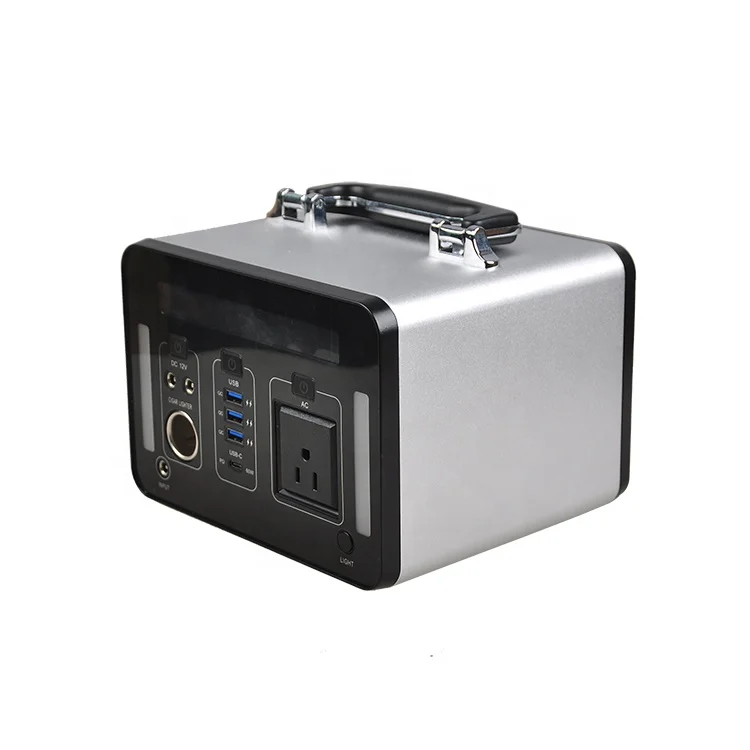 

500w portable mobile multi charging power station & power bank