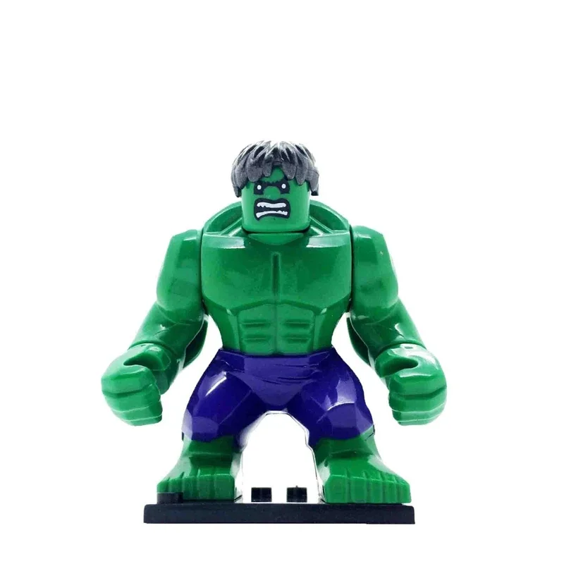 Фото Аниме Фигурка Marvel Mini Block Мстители Супер Герой Халк Анnihilator Сборочный блок Ручная работа Игрушка для мальчиков Детский подарок №4