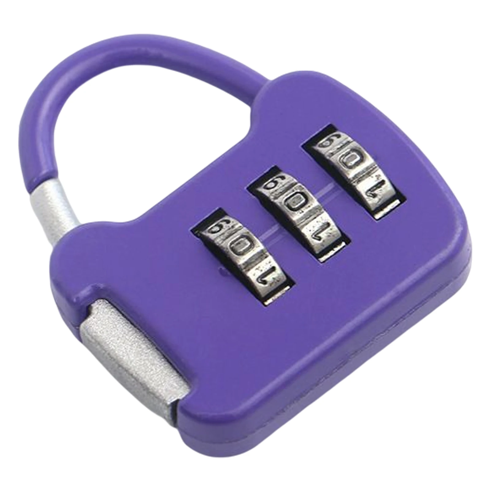 

3 Digit Padlock Luggage Lock Resettable Number Password Locks for Suitcase Luggage Briefcases