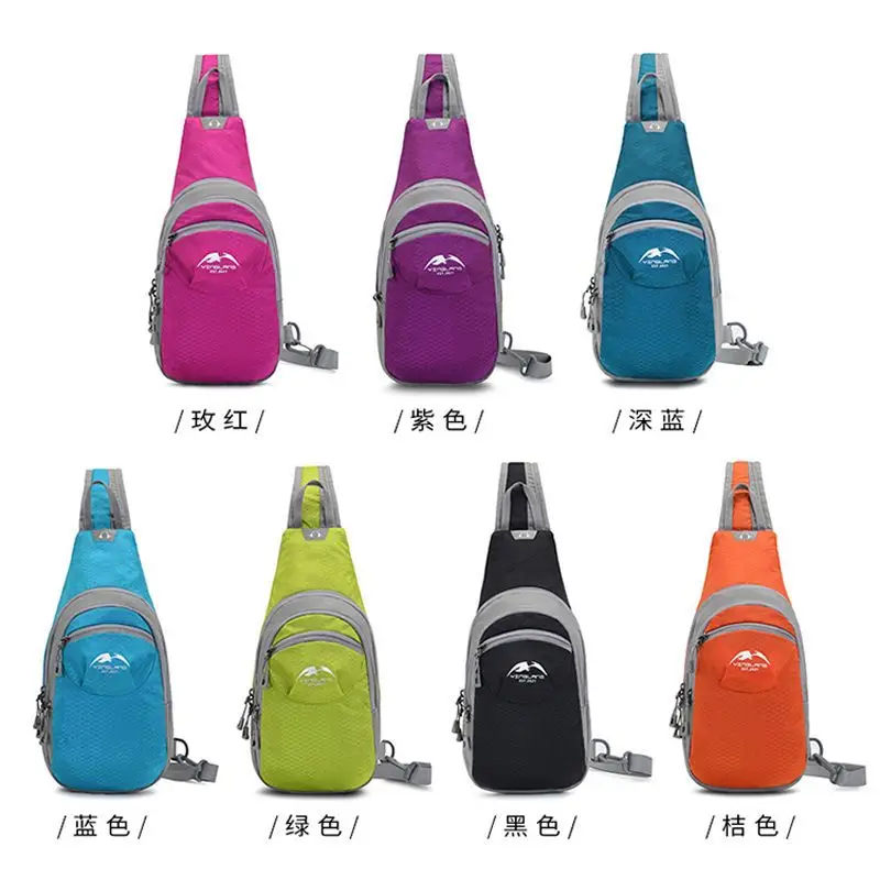 Men's Travel Hiking Backpack Women's Chest Backpack Outdoor Multifunctional Anti-spill Shoulder Crossbody Bag Fishing Bag