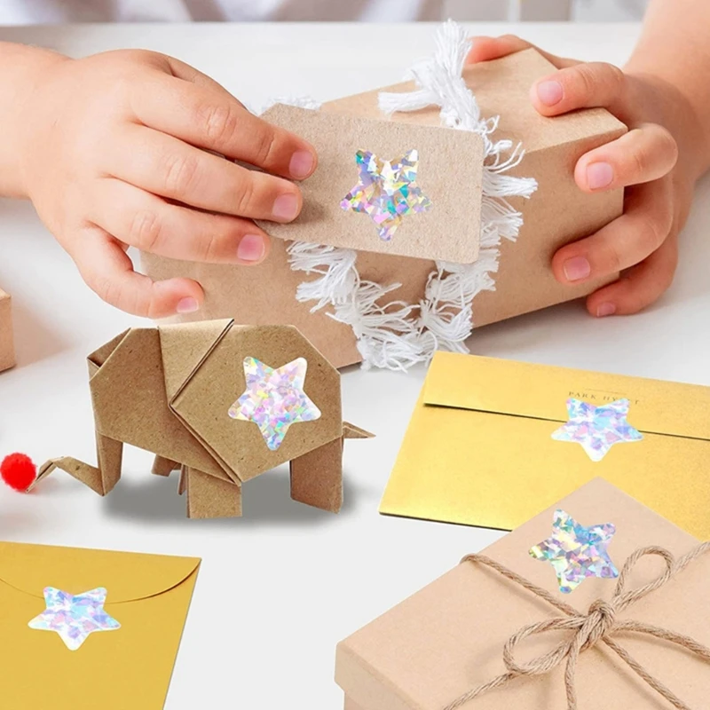 шт. наклейка в форме звезды сверкающая пятиконечная звезда для скрапбукинга