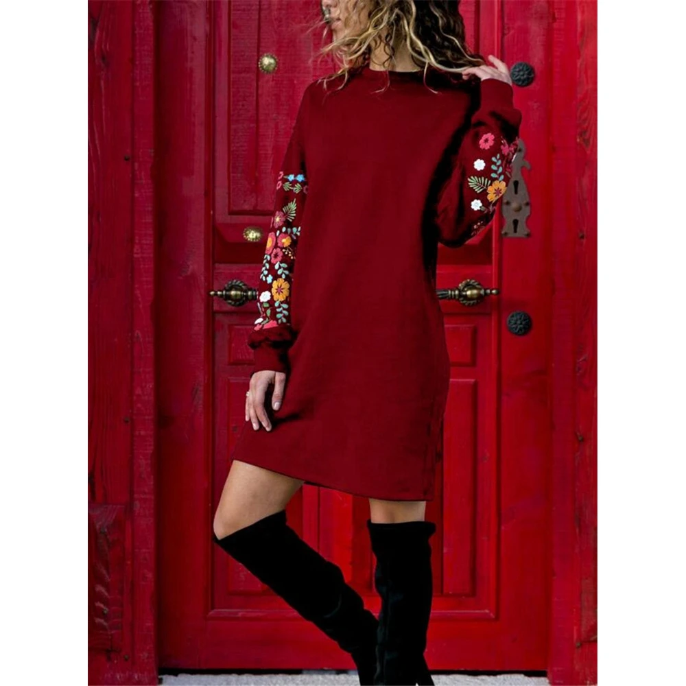 Свободное Платье Осень фото 11