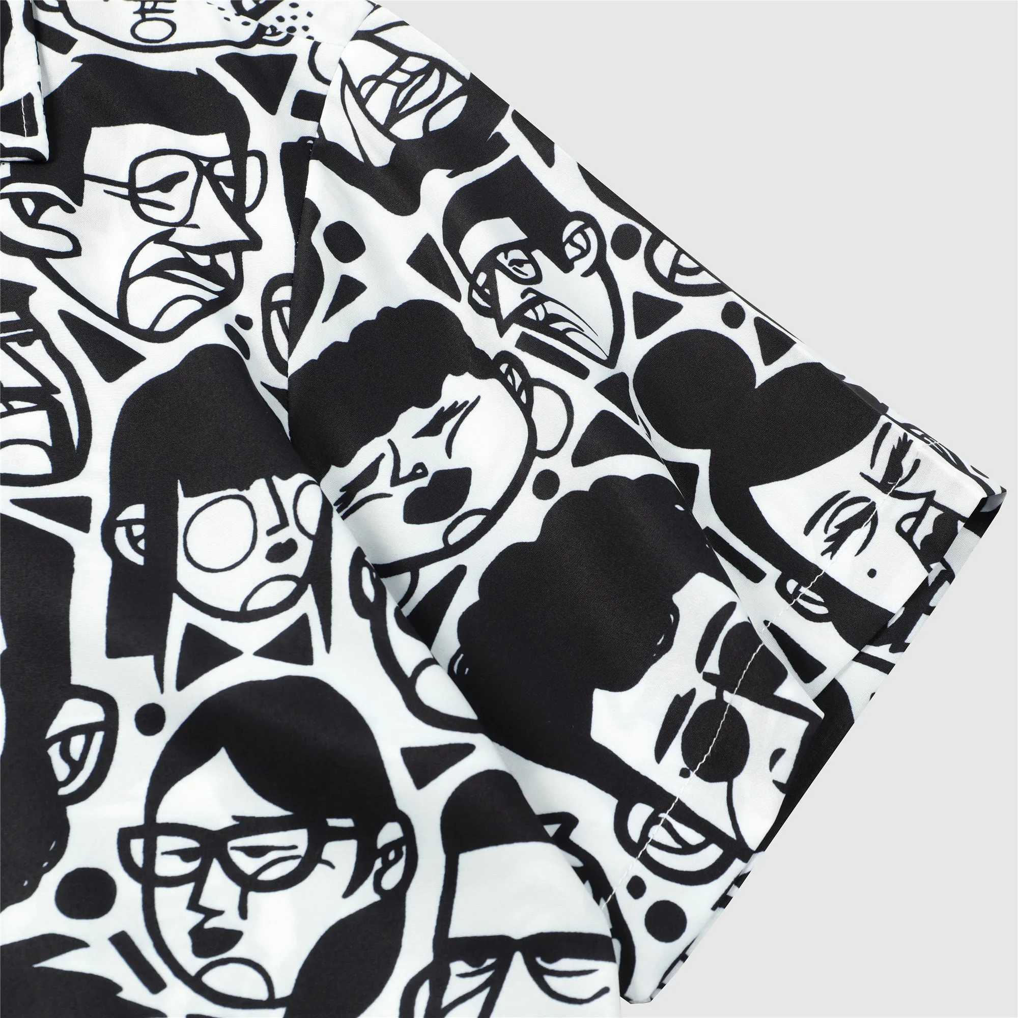 OSCN7 Casual Printed Short Sleeve Shirt Men Street 2022 Hawaii Beach Oversize Women Fashion Harujuku Shirts for Men S315