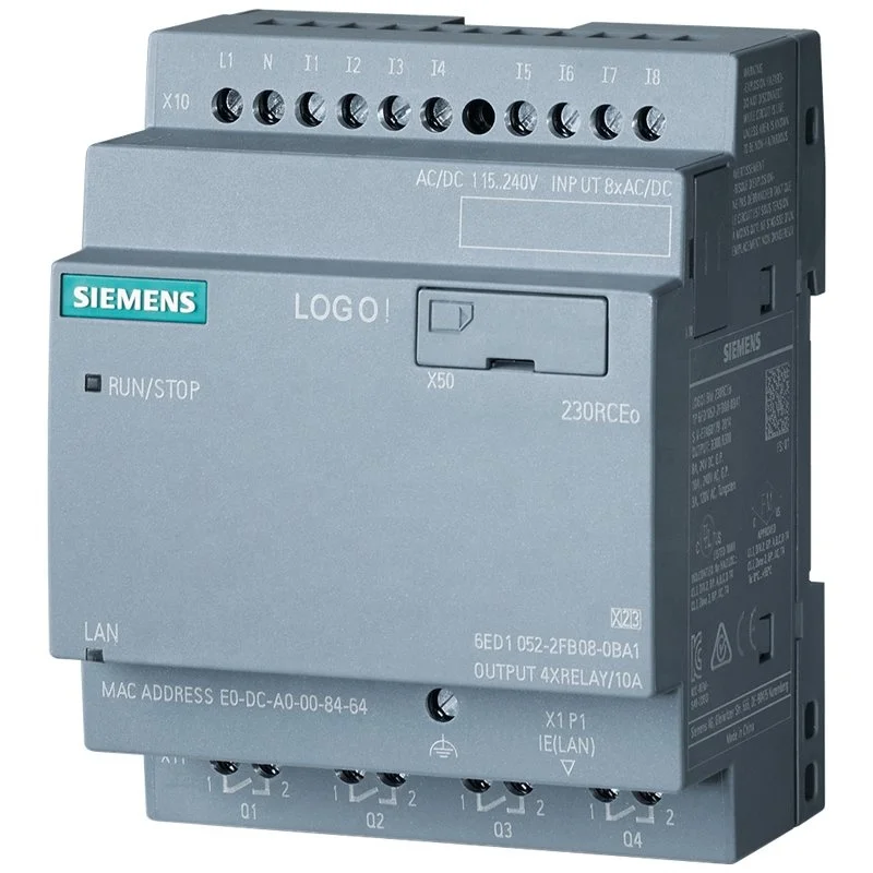 

SIEMENS 6ED1052-2FB08-0BA1 plc siemens logo 230RCEo 115 V/230 V/relay 6ED1052-2FB08-0BA1