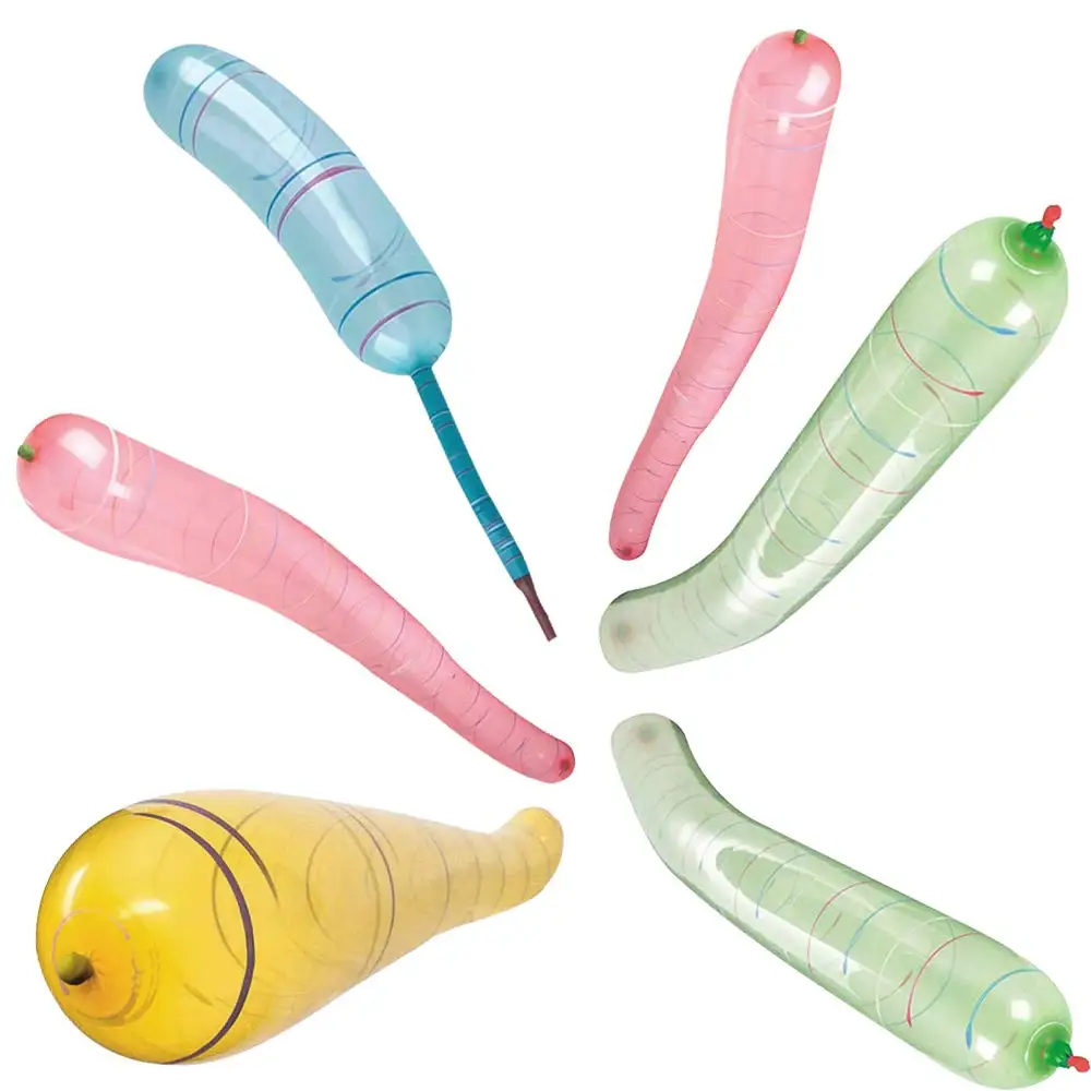 

Rocket Balloon Bright Color Screaming Balloon Rocket Giant Flying Whistle Balloons Go Up To The Sky Suitable Kids Party Supplies