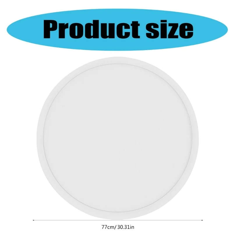 Праздничные напольные коврики на подставке для елки Белые зеленые силиконовые