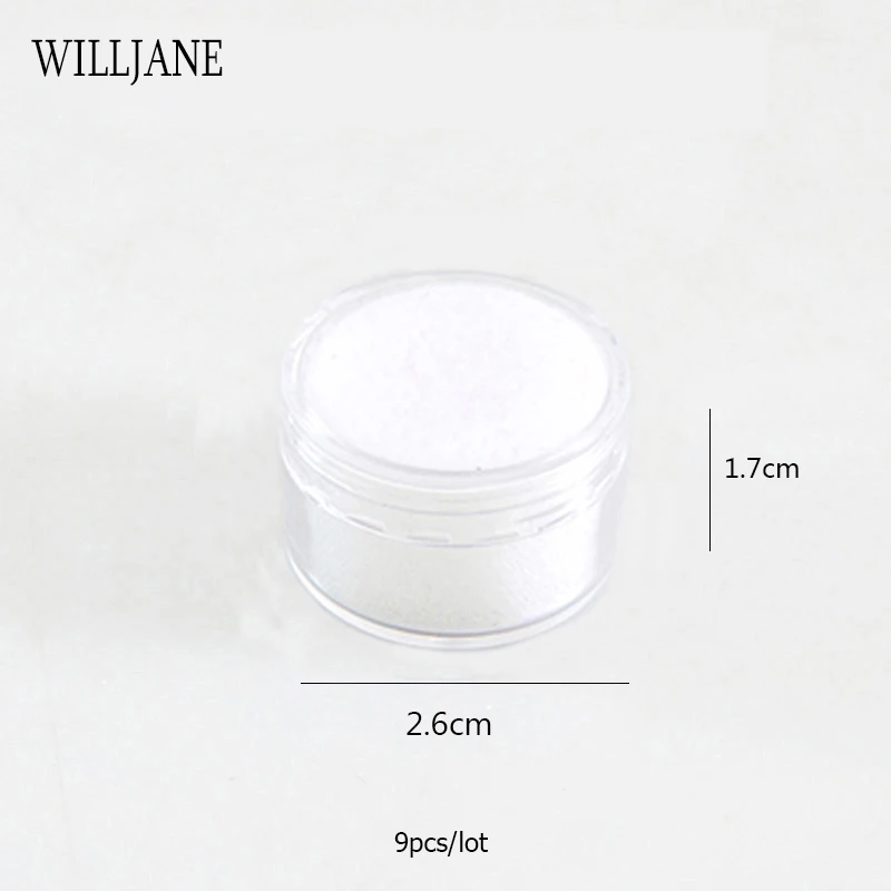 

Прозрачные круглые футляры для камней WILLJANE