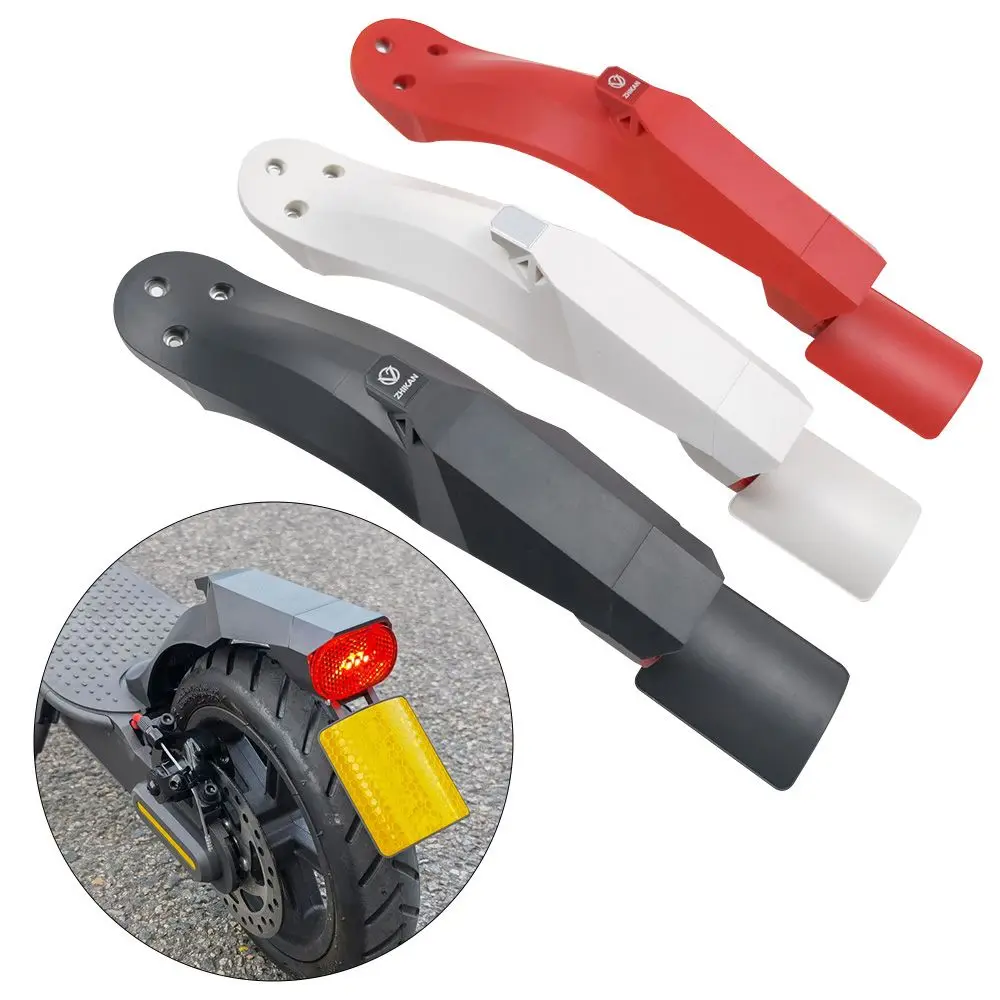 

Заднее крыло для электроскутера с комплектом задних фонарей для Xiaomi Pro2 с регулируемым номерным знаком, запасные части для держателя задних фонарей