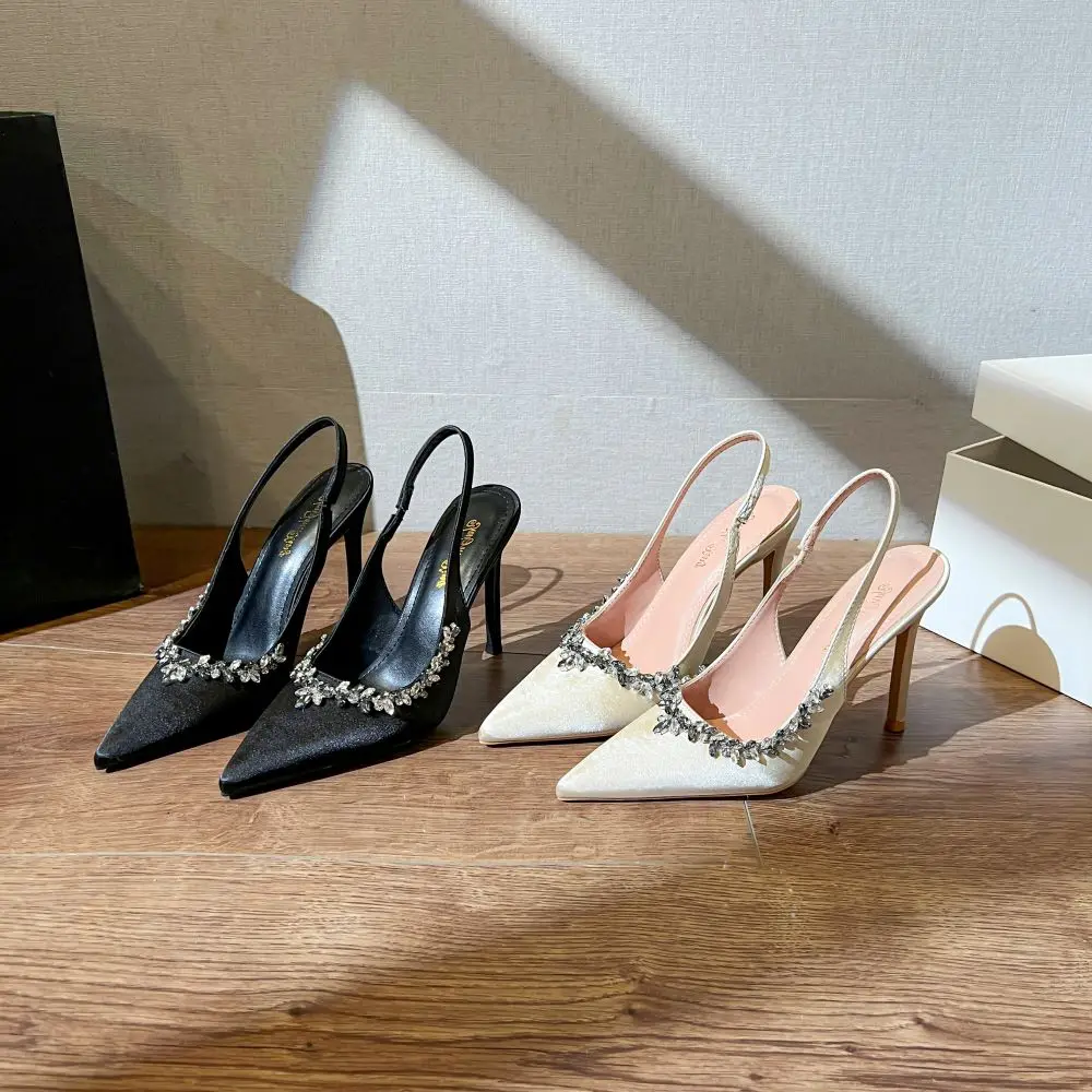 Xibeilove новинка 2025 классические белые банкетные свадебные туфли пикантные женские