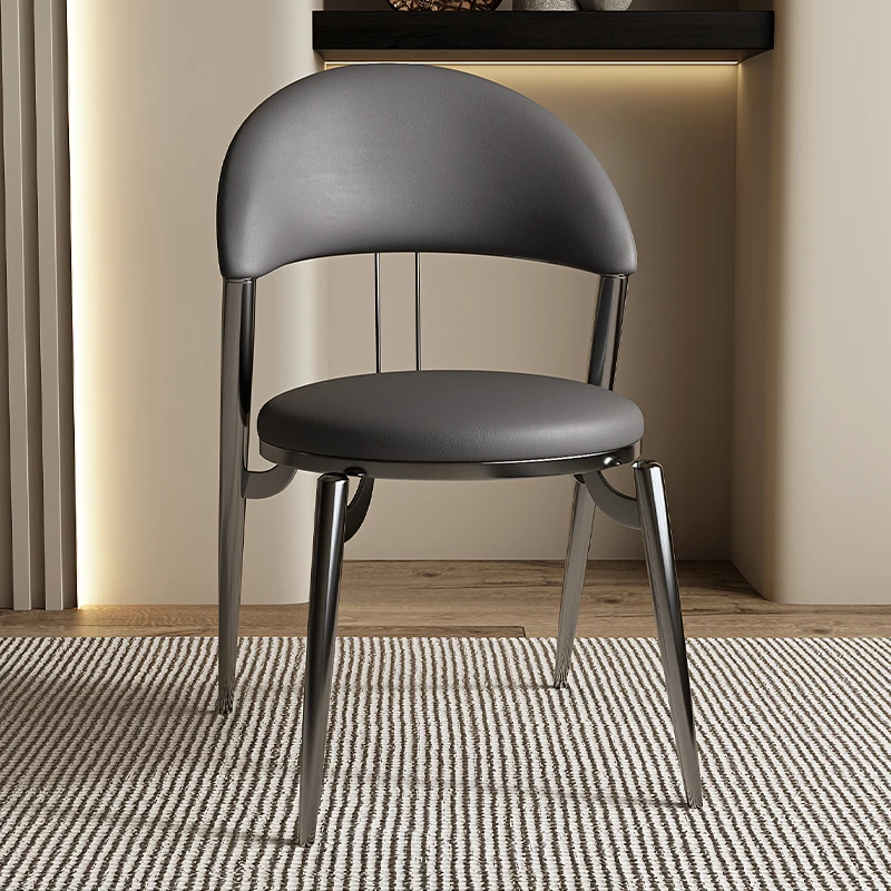 

Современные и минималистичные итальянские скандинавские стулья для обеденного стола, роскошные бытовые стулья, высококачественные стулья со спинкой
