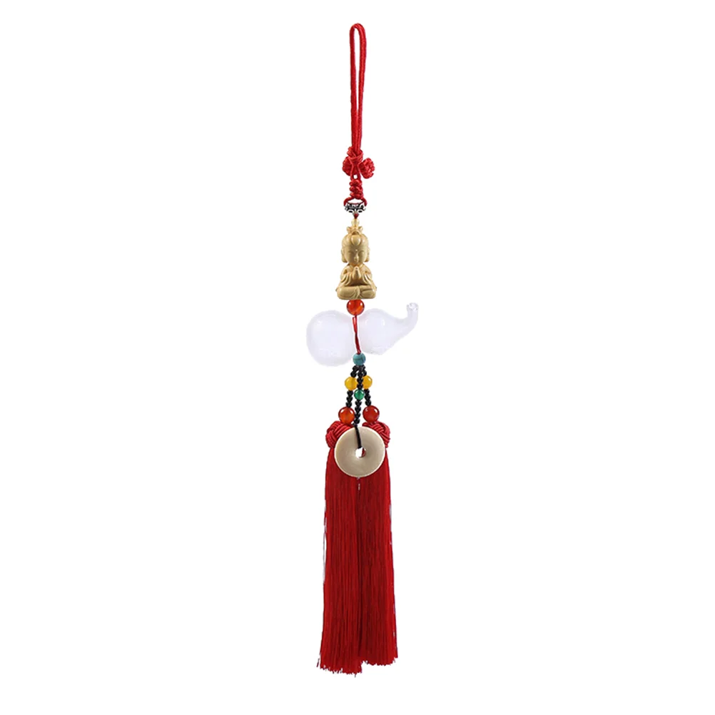 

1PC Car Hanging Ornament Delicate Gourd Car Hanging Decor Accessory Gift Pendant for Bag Car