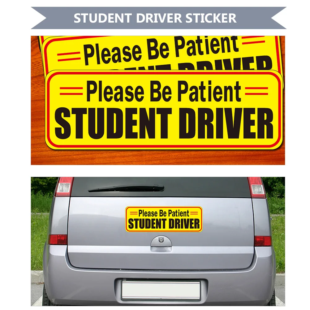 Светоотражающие автомобильные наклейки с эмблемами школьные знаки для водителя