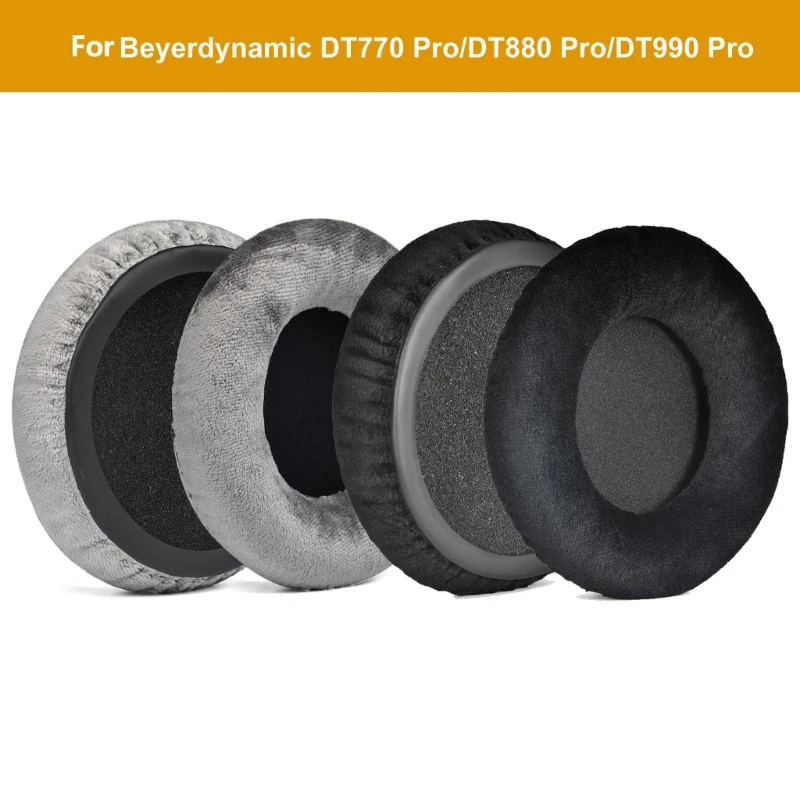 

Elastic Ear Pads Ear Cushions for DT1770 DT1990 Pro/MMX300 Headphones Earmuff Dropship