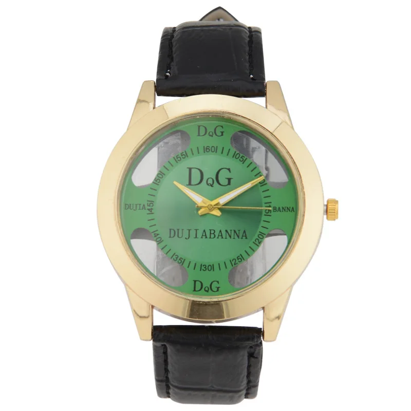 Reloj Mujer 2023 New Fashion Luxury Women Quartz Watch Hollow Dial Personalized Men's Leather Belt Outdoor Watches Relogio