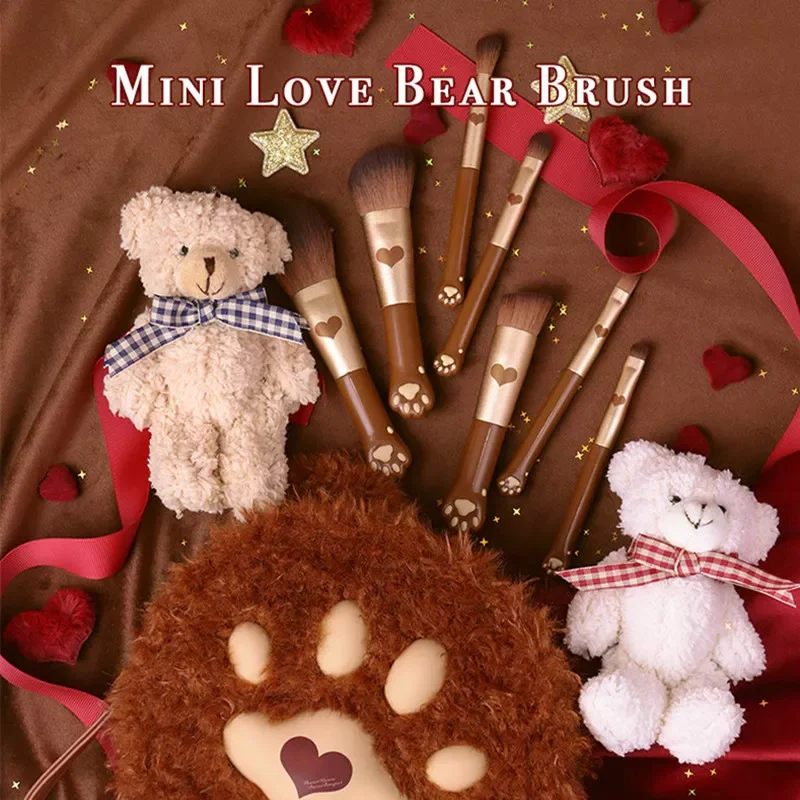 

NEW2023 любовь медведь кисти сотрудничество с bдвоо Букет Портативный