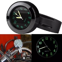 universal waterproof mount quartz clock watch luminous clock handlebar timetable for moto bicycles electric vehicle accessories