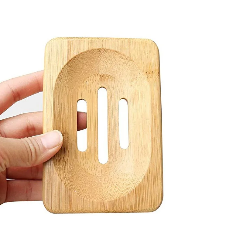 2022 Коробка для мыла натуральная искусственная кожа бамбуковый чехол поднос