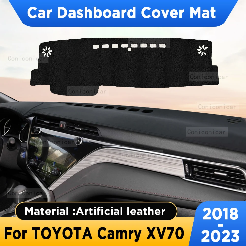 Коврик для приборной панели автомобиля TOYOTA Camry XV70 2018-2023 2022 коврик от солнца из