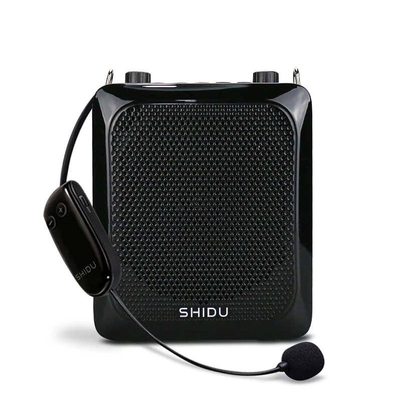 

SHIDU 25 Вт Портативный беспроводной голосовой усилитель для учителя 4000 мАч батарея Bluetooth динамик с микрофоном Echo AUX запись S28