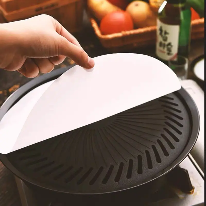 

100 шт. безопасная пищевая бумага для готовки, маслопоглощающая, для выпечки и барбекю, фритюрница