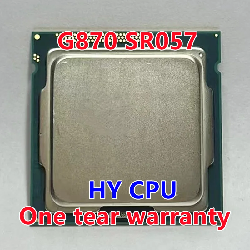 

Двухъядерный процессор G870 SR057 3,1 ГГц 3 Мб 65 Вт LGA 1155