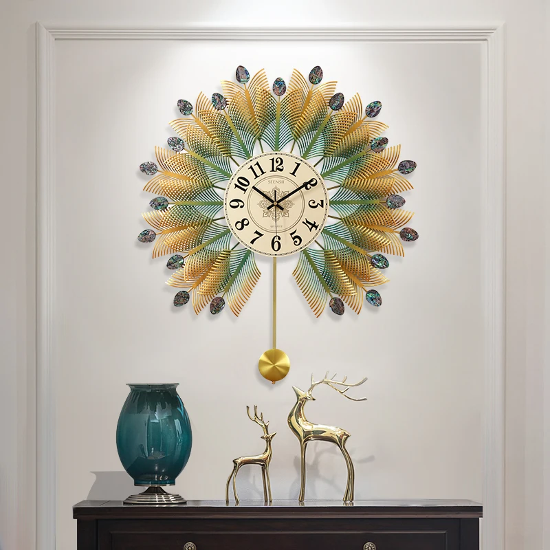 

Европейские настенные часы zq, минималистичные креативные карманные часы для гостиной и дома, в американском стиле