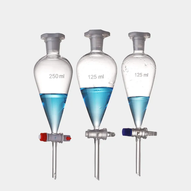 

Uvet, сепарационная воронка, лабораторная стеклянная сепараторная воронка