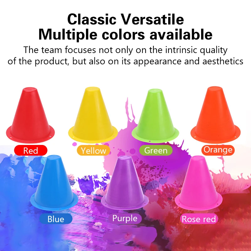 10 шт. пластиковые коньки для футбола 8 см