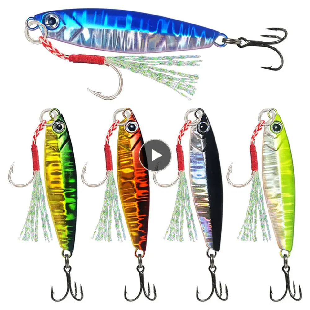 

7g Bait Lifelike Three Hooks Hook Bait Submerged Lure Fish 10g Lead Fish Long Shot Sharp Bionic Bait Bionic Fishing Supplies 3d