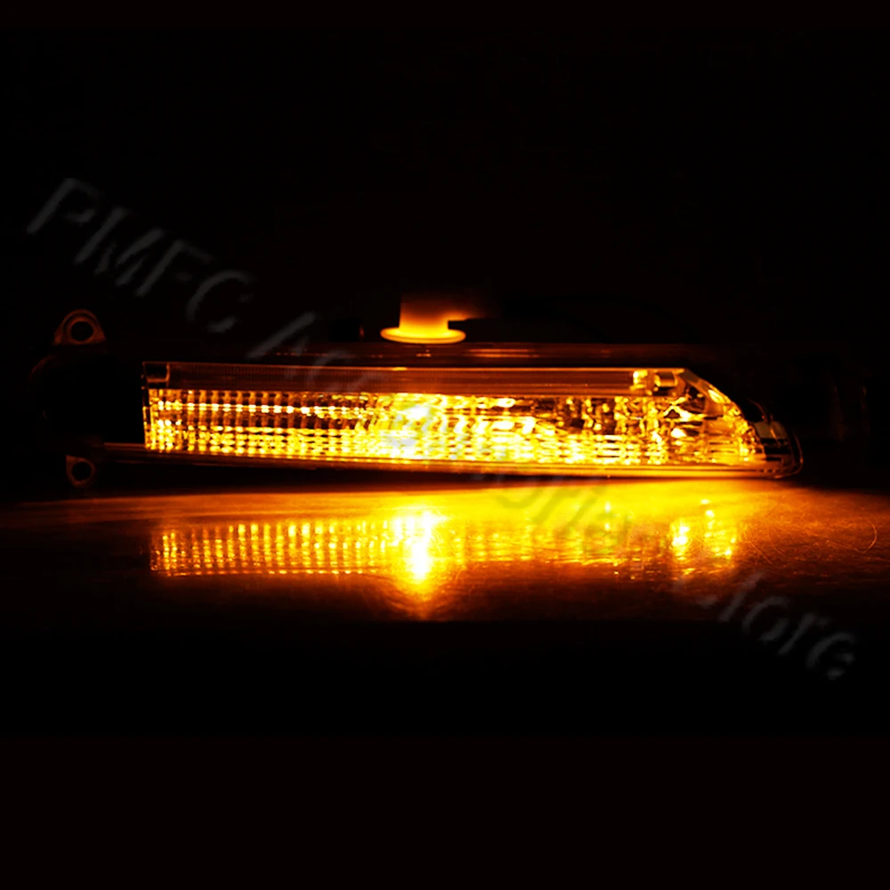 Передний бампер PMFC светодиодный дневные ходовые огни противотуманные фары для