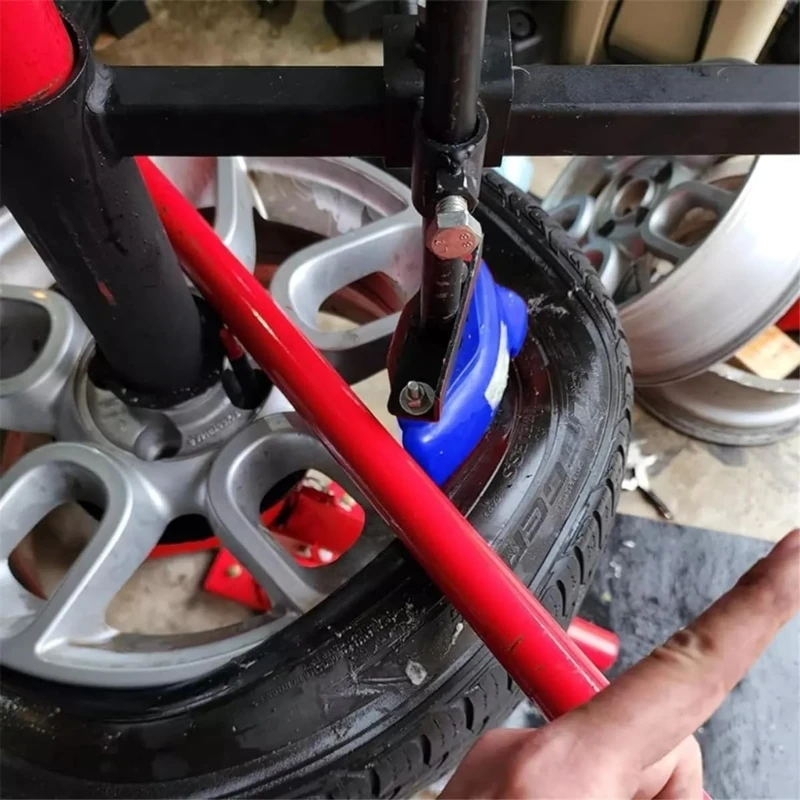 Эргономичная головка инструмента для разборки шин автолюбителей и