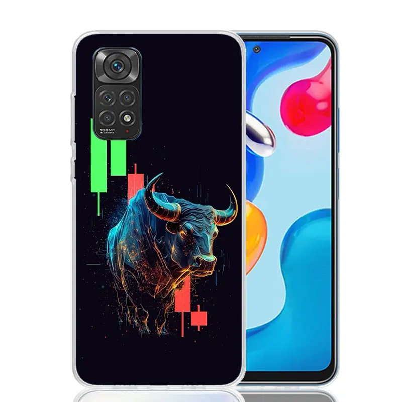 Чехол для телефона Trade Investment Forex Stock Market Xiaomi Redmi Note 13 12S 12 11S 11T 11E Pro Plus 10S 10 9S 9 8T 8 7 Art Custo