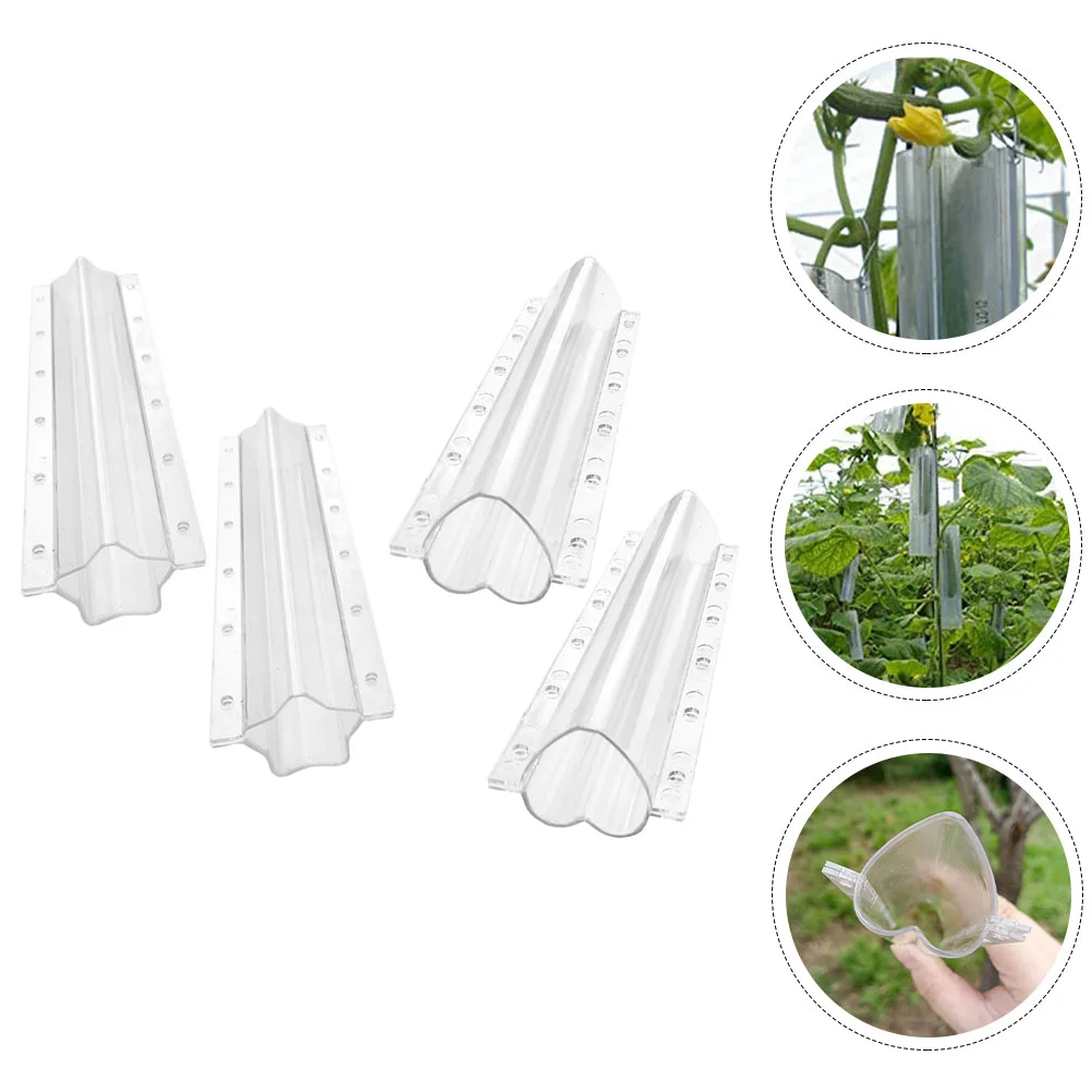 

4 Pcs Fruit Shaped Mold Vegetable Molds Garden Growth Shaping Accessories Cucumber Growing