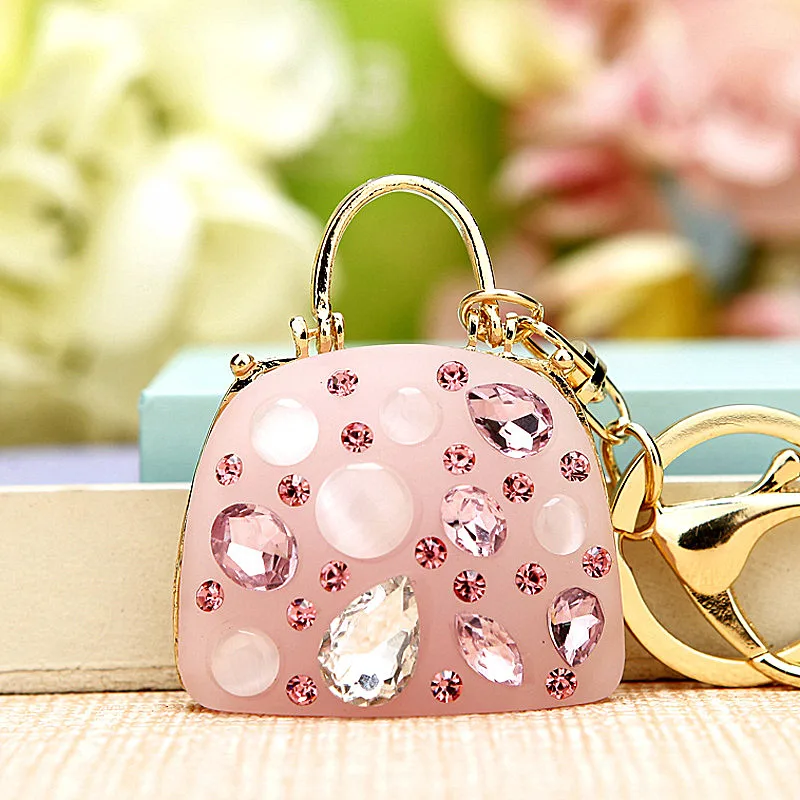 Креативная металлическая женская сумка с подвеской