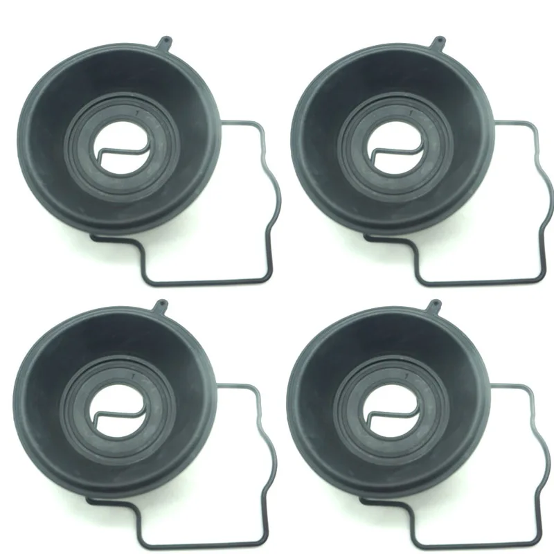 

4 Stes For KAWASAKI ZX600 ZZR600 1990-1995 ZX ZZR 600 Diraphragm Membrane Float Carburetor Rebuild Repair Kits