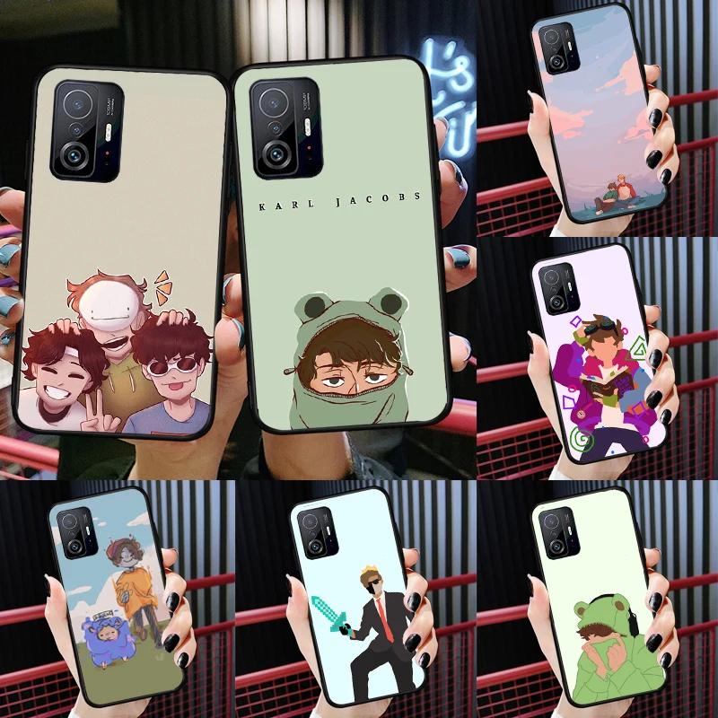 

Dream Smp Case For POCO X4 Pro X3 Pro GT F3 M3 M4 Pro Back Cover For Xiaomi Mi 11 Lite 11T Pro 12X