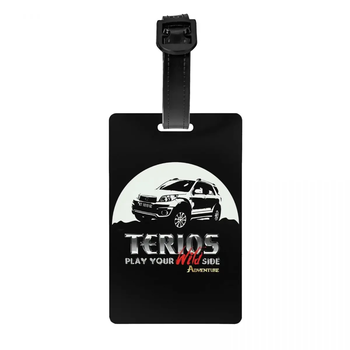 

Custom Terios Luggage Tag With Name Card Privacy Cover ID Label for Travel Bag Suitcase