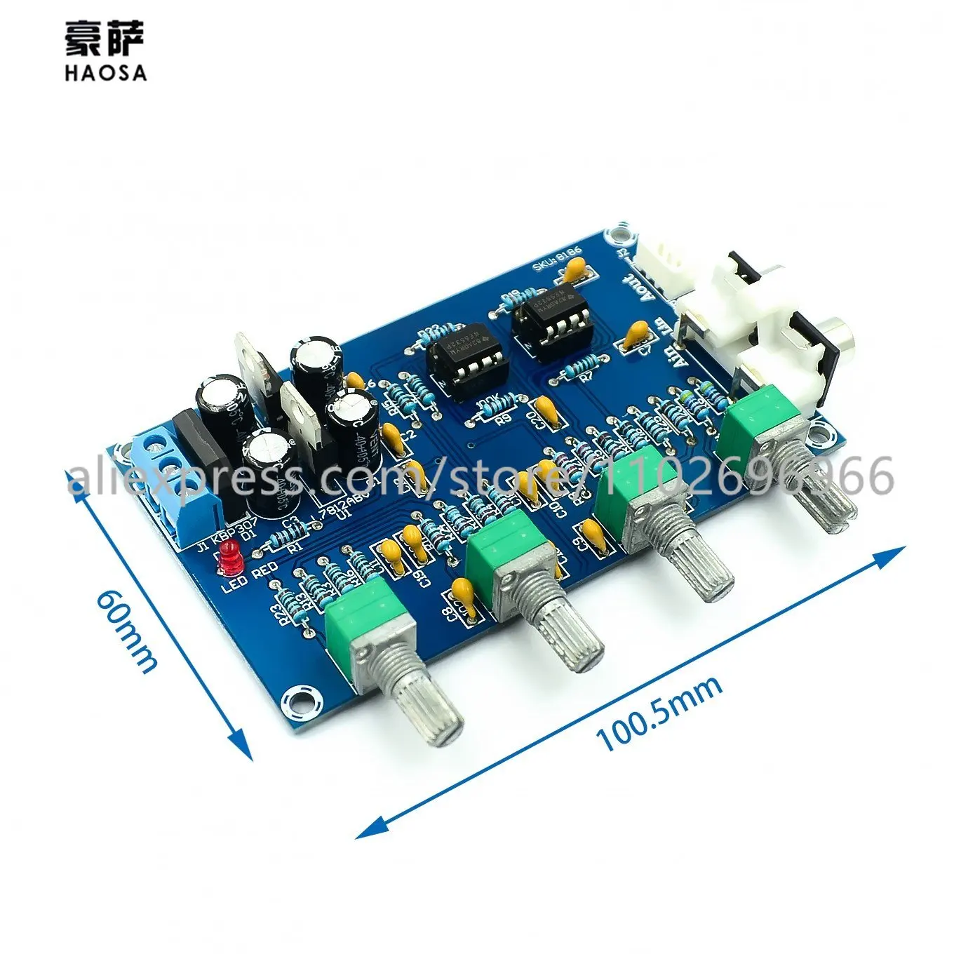 

XH-M164 NE5532 Stereo Pre-усилитель предусилитель Tone Board Audio 4 усилитель каналов Module 4CH Control Circuit Preamp для телефона