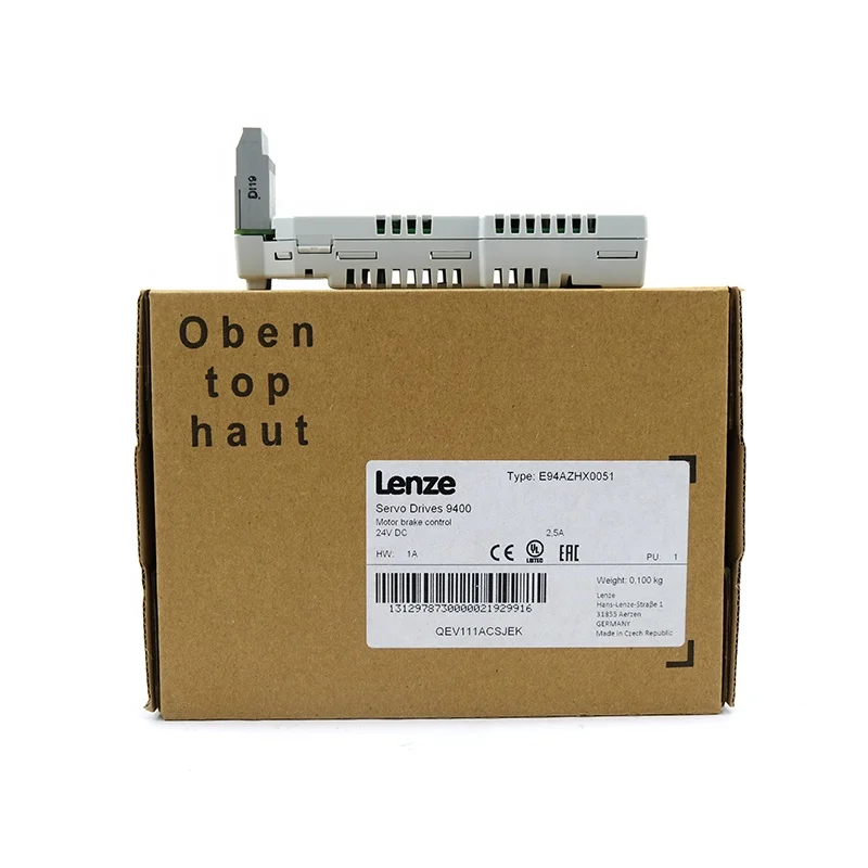 Lenze Оригинальный новый тормозной модуль 9400 E94AZHX0051 Сервоприводы управления тормозами двигателя (art.: 3920d2a51fccd) - 3920d2a51fccd
